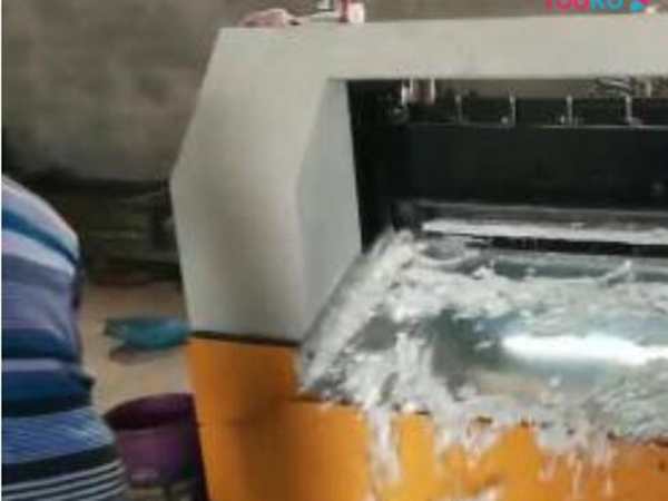 龍門式玻璃纖維切斷機(jī)視頻